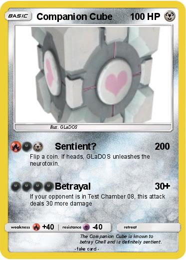 Pokemon Companion Cube