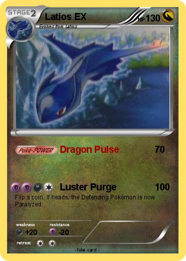 Pokemon Latios EX