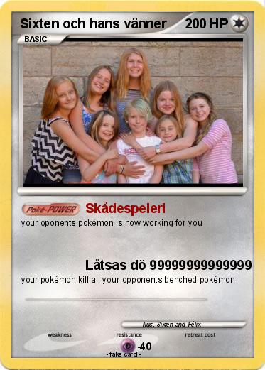 Pokemon Sixten och hans vänner
