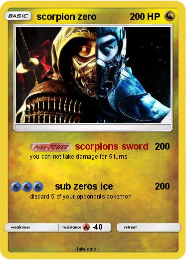 Pokemon scorpion zero