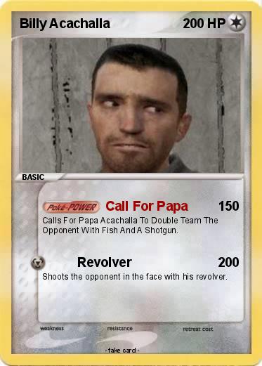Pokemon Billy Acachalla