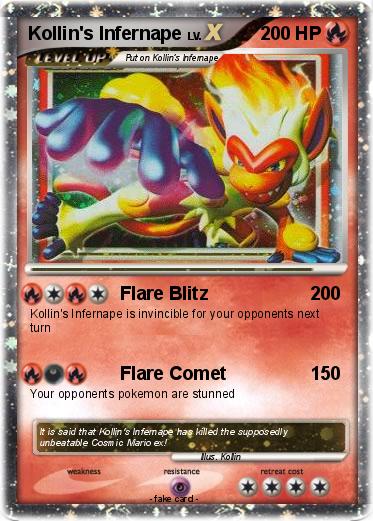 Pokemon Kollin's Infernape