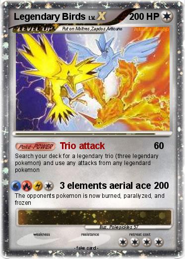 Pokemon Legendary Birds