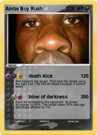 Pokemon Amba Boy Rush