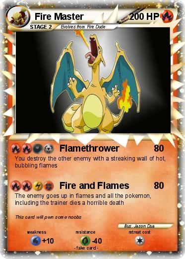Pokemon Fire Master