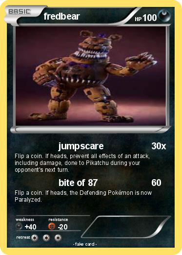 Pokemon fredbear