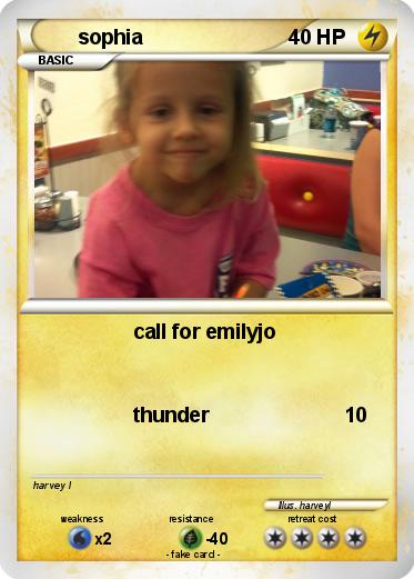 Pokemon sophia