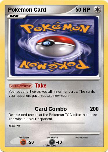 Pokemon Pokemon Card