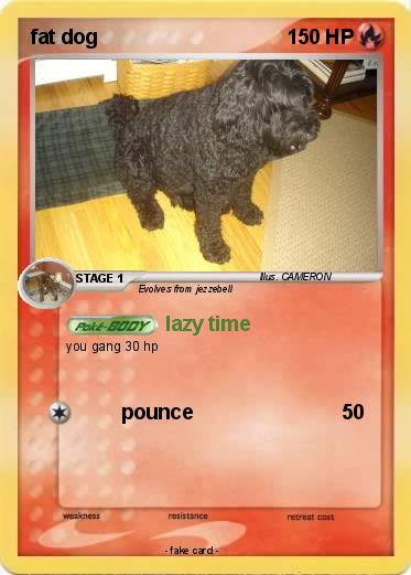 Pokemon fat dog