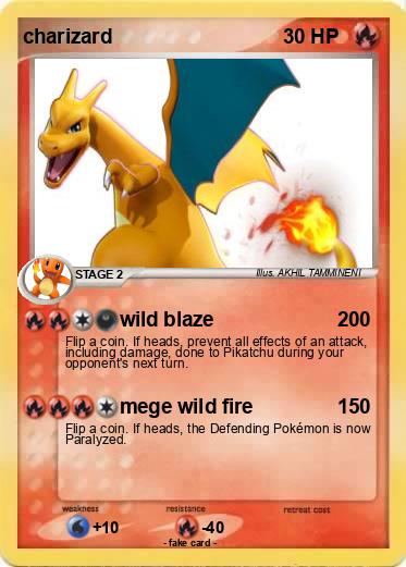 Pokemon charizard