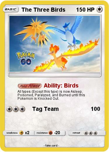 Pokemon The Three Birds