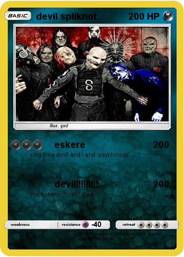 Pokemon devil spliknot