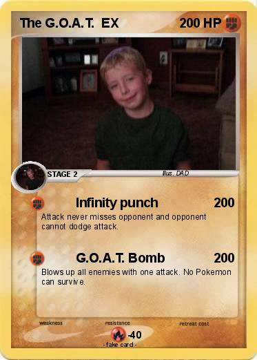 Pokemon The G.O.A.T.  EX