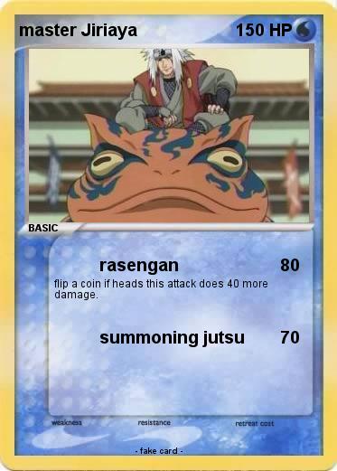 Pokemon master Jiriaya