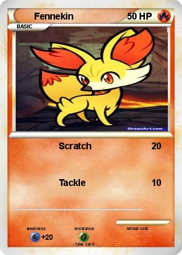Pokemon Fennekin Pokemon Fennekin