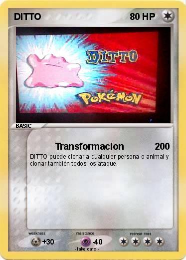Pokemon DITTO