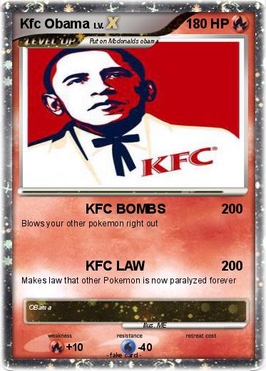 Pokemon Kfc Obama
