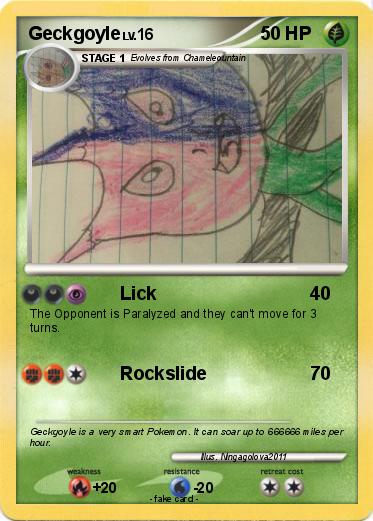Pokemon Geckgoyle