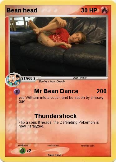Pokemon Bean head