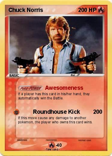Pokemon Chuck Norris
