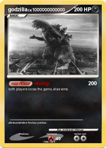 Pokemon godzilla