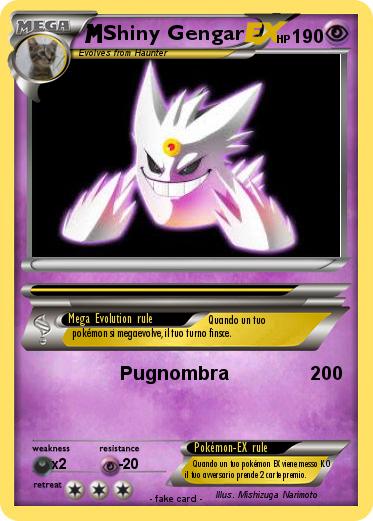 Pokemon Shiny Gengar