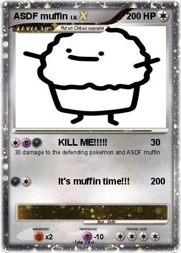 Pokemon ASDF muffin