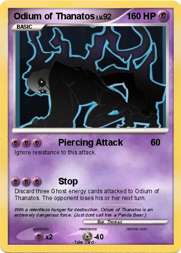 Pokemon Odium of Thanatos