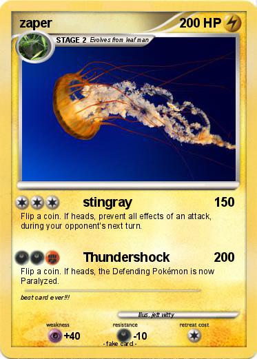 Pokemon zaper