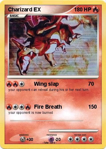Pokemon Charizard EX