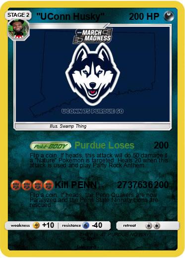 Pokemon "UConn Husky"