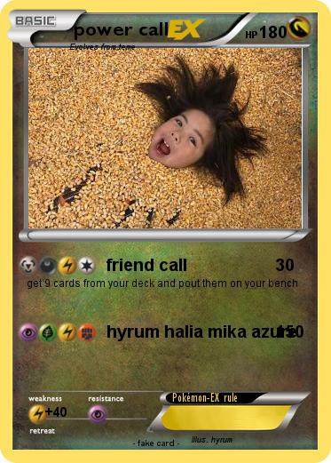 Pokemon power call