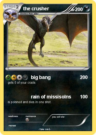 Pokemon the crusher
