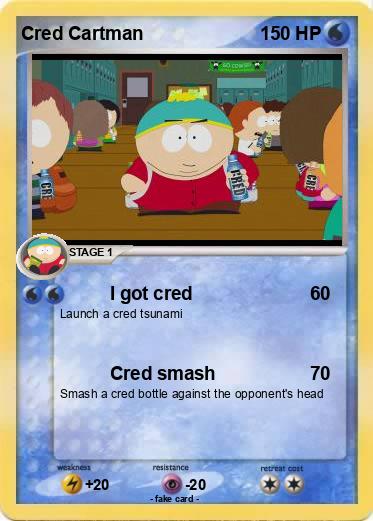 Pokemon Cred Cartman