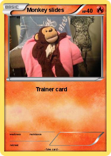 Pokemon Monkey slides