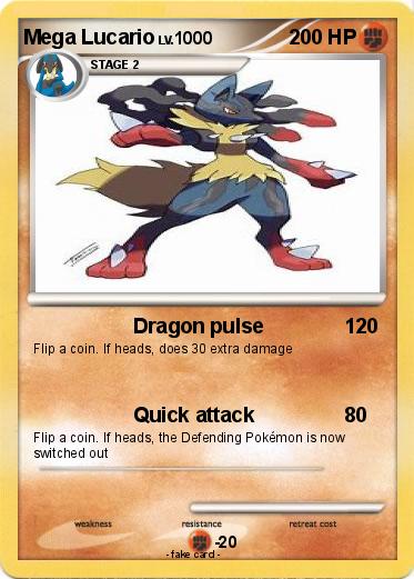 Pokemon Mega Lucario