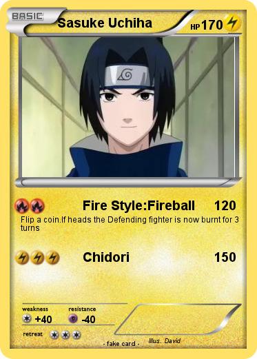 Pokemon Sasuke Uchiha