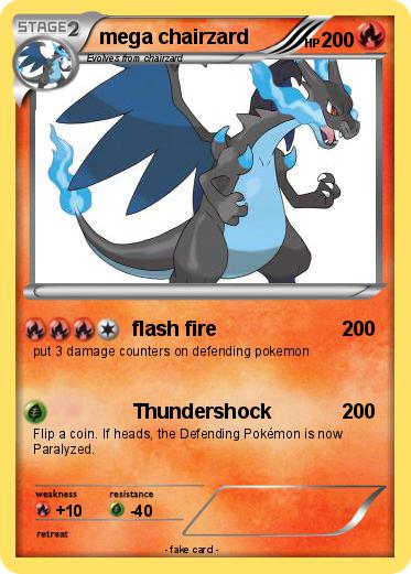Pokemon mega chairzard