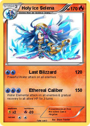 Pokemon Holy Ice Selena
