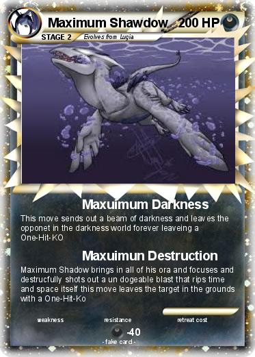 Pokemon Maximum Shawdow