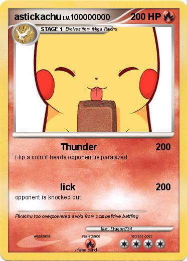 Pokemon astickachu