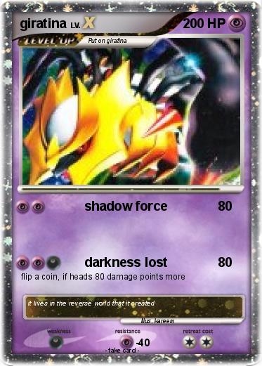Pokemon giratina