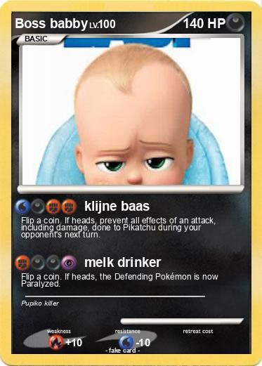 Pokemon Boss babby