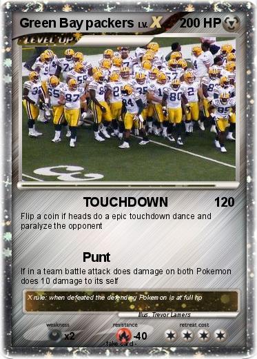 Pokemon Green Bay packers