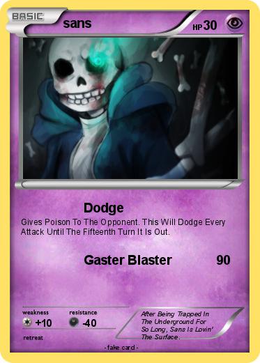 Pokemon sans