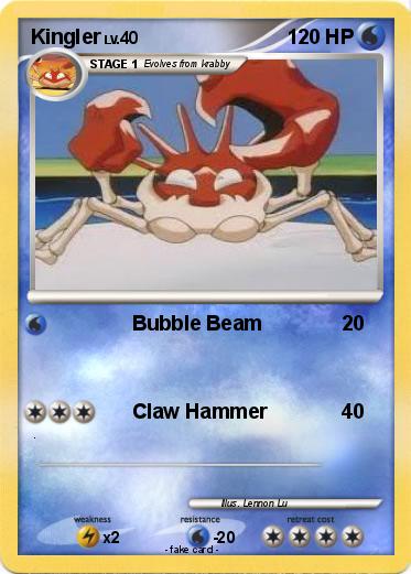 Pokemon Kingler