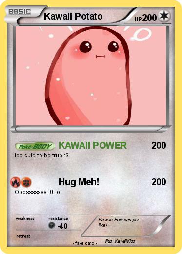 Pokemon Kawaii Potato