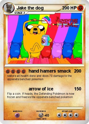 Pokemon Jake the dog