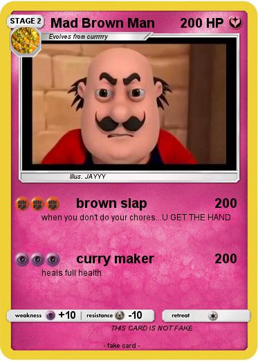 Pokemon Mad Brown Man