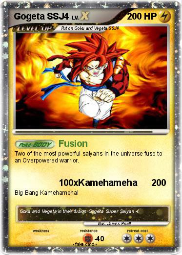 Pokemon Gogeta SSJ4